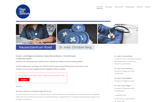 Hausarztzentrum Roxel, Dr. med. Christian Berg
